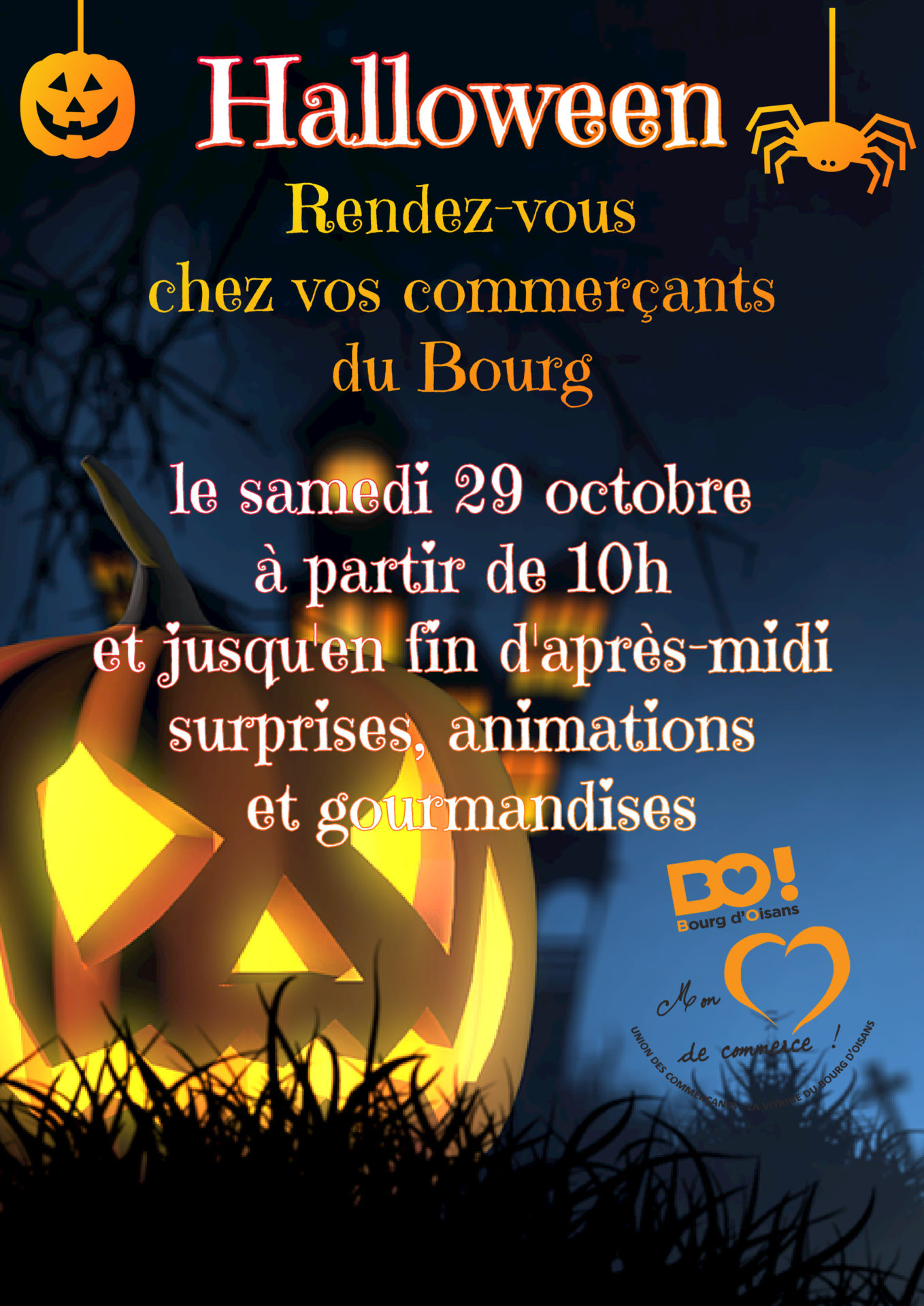 Halloween chez nos commerçants Mairie de Bourg d’Oisans