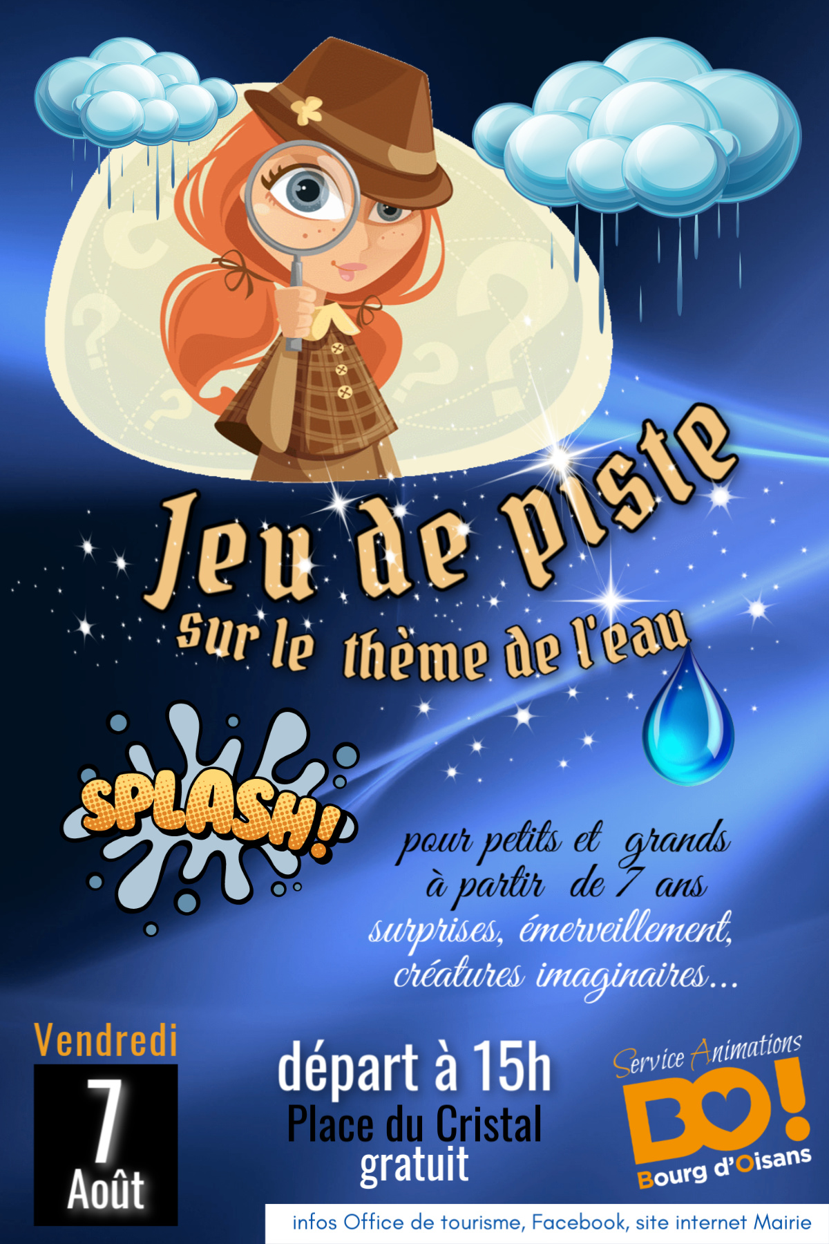 jeu de piste géant dans les rues du Bourg - sur le thème de l'eau ...
